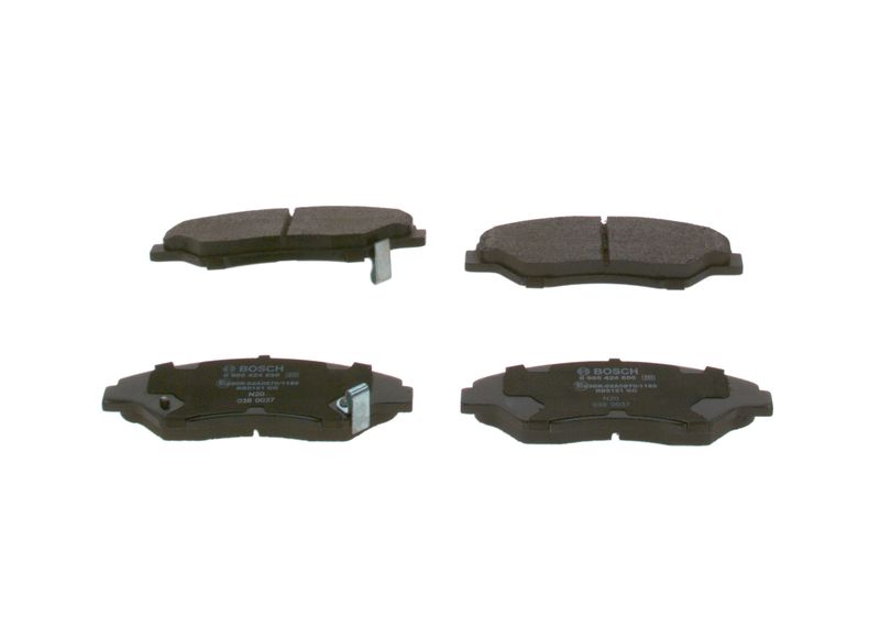 Brake Pad Set, disc brake BOSCH 0 986 424 696