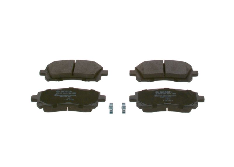 Brake Pad Set, disc brake BOSCH 0 986 424 700