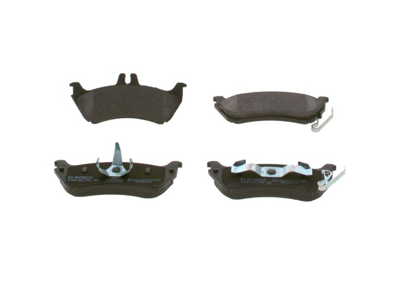 Brake Pad Set, disc brake BOSCH 0986424708