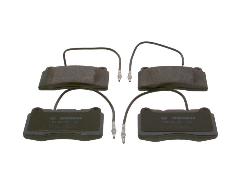 Brake Pad Set, disc brake BOSCH 0 986 424 738