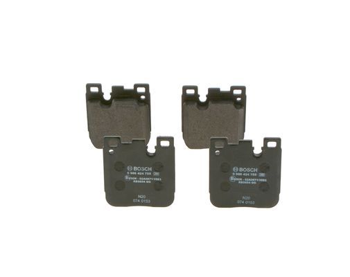 Brake Pad Set, disc brake BOSCH 0 986 424 755