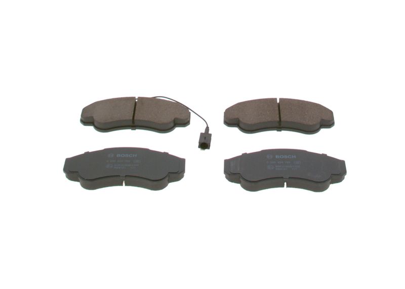 Комплект гальмівних накладок, дискове гальмо BOSCH 0 986 424 769