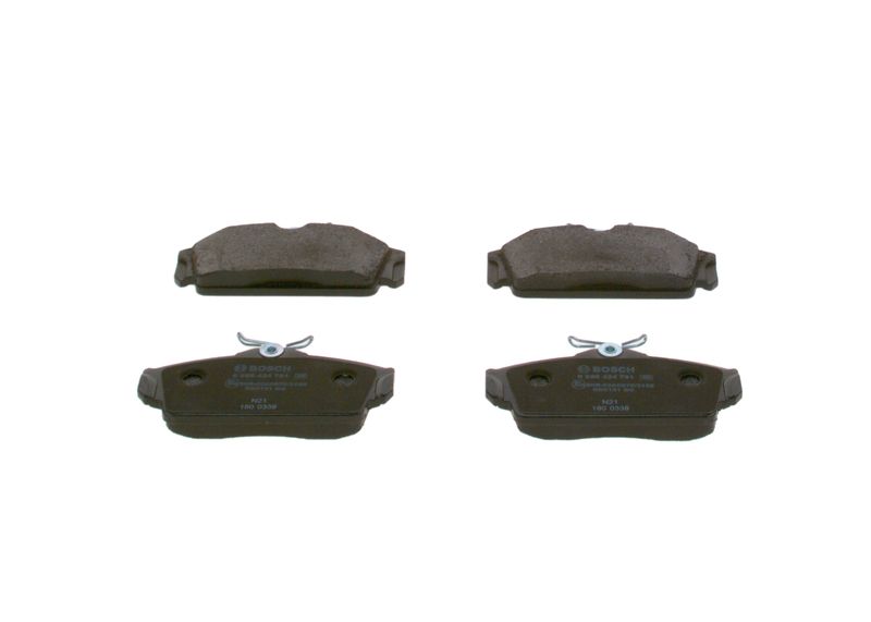 Brake Pad Set, disc brake BOSCH 0986424781