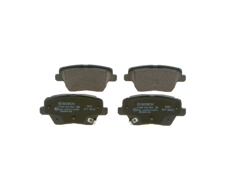 Brake Pad Set, disc brake BOSCH 0986424864