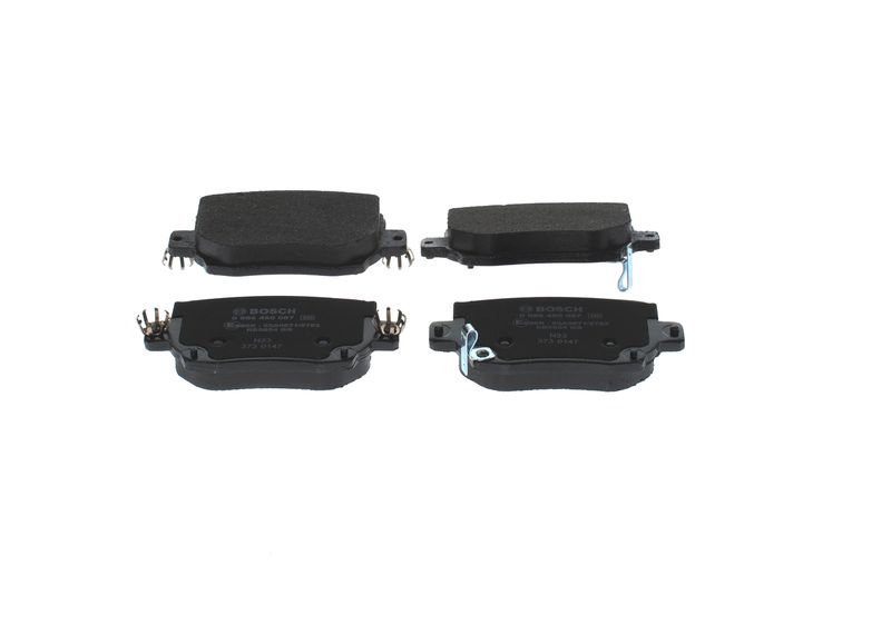 Brake Pad Set, disc brake BOSCH 0986460087