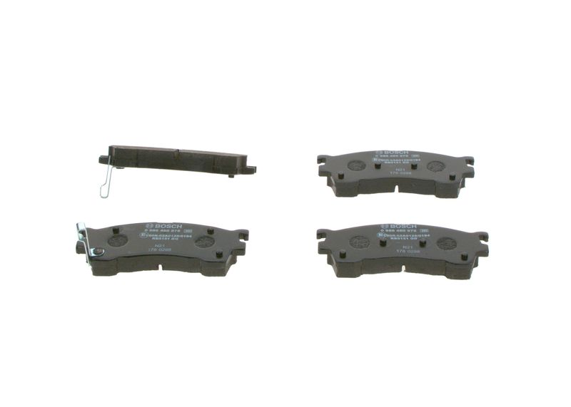 Brake Pad Set, disc brake BOSCH 0 986 460 975