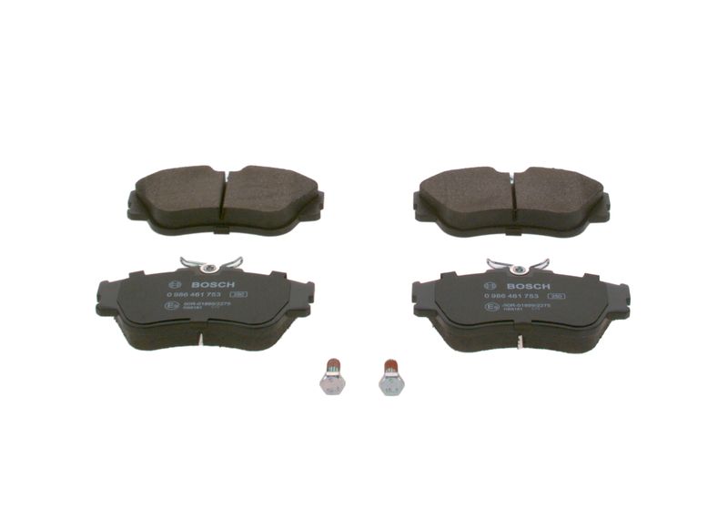 Brake Pad Set, disc brake BOSCH 0 986 461 753