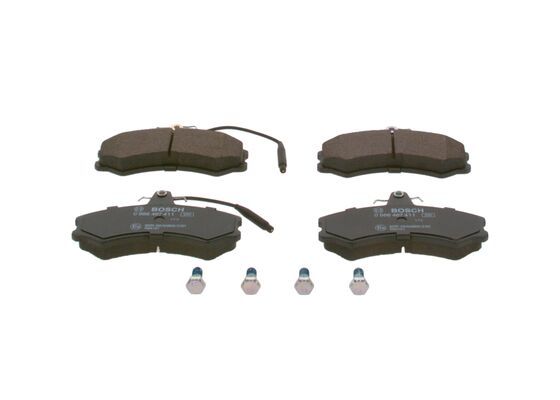 Brake Pad Set, disc brake BOSCH 0986467411