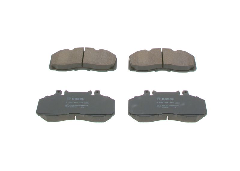 Brake Pad Set, disc brake BOSCH 0 986 468 350