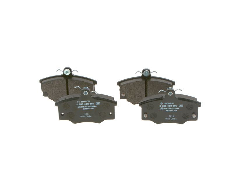 Brake Pad Set, disc brake BOSCH 0 986 468 380