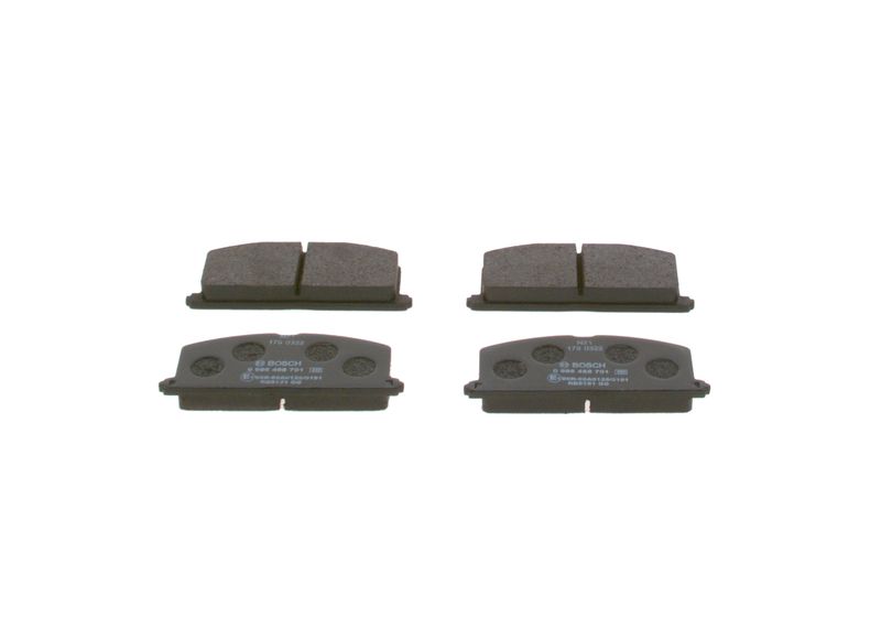 Brake Pad Set, disc brake BOSCH 0986468701