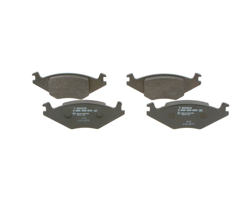 Brake Pad Set, disc brake BOSCH 0 986 468 890