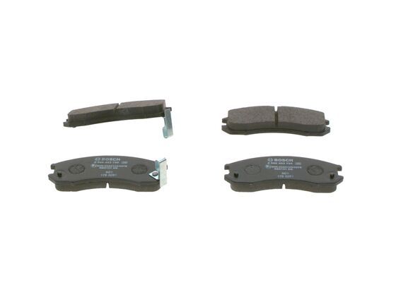 Brake Pad Set, disc brake BOSCH 0986493790