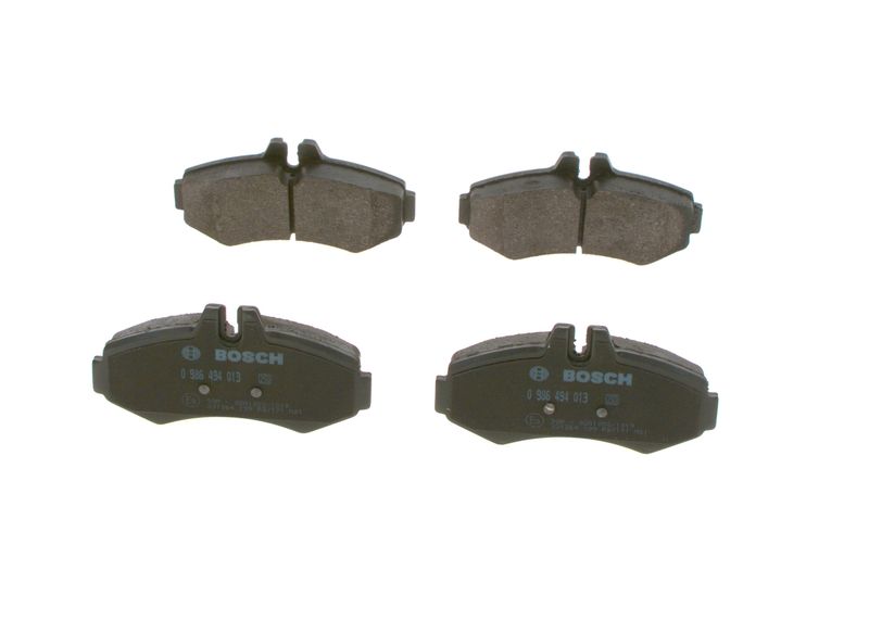 Brake Pad Set, disc brake BOSCH 0 986 494 013