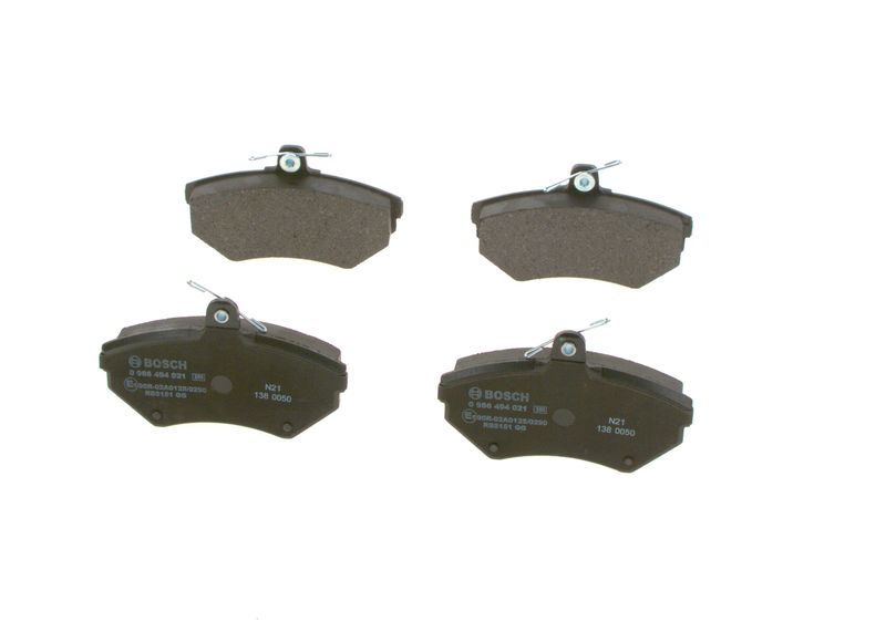 Brake Pad Set, disc brake BOSCH 0986494021