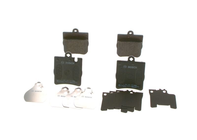 Комплект гальмівних накладок, дискове гальмо BOSCH 0 986 494 022