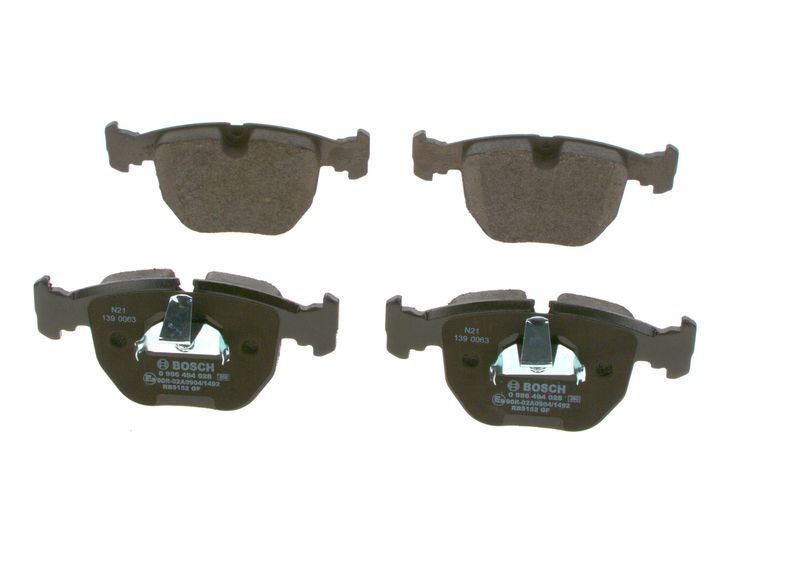 Brake Pad Set, disc brake BOSCH 0 986 494 028