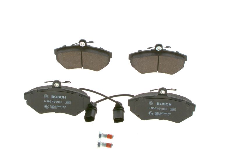 Brake Pad Set, disc brake BOSCH 0 986 494 042