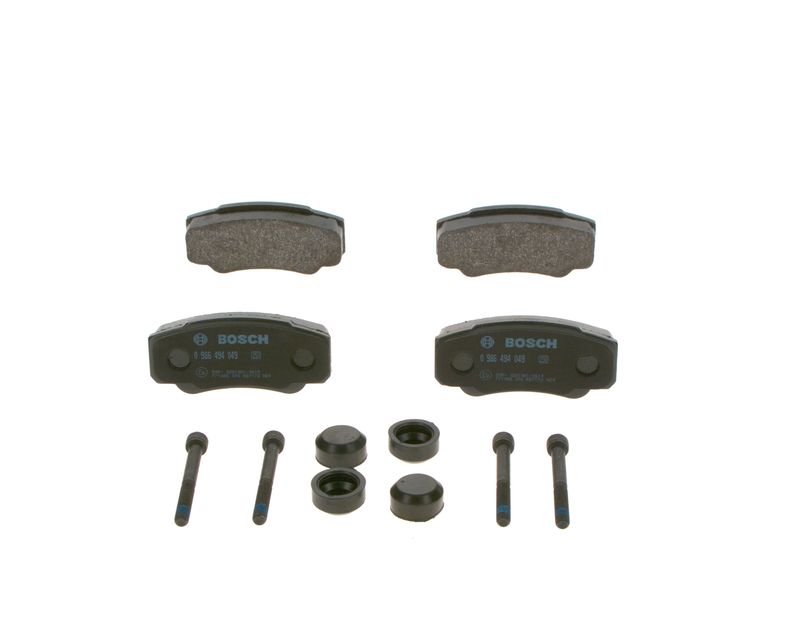 Brake Pad Set, disc brake BOSCH 0 986 494 049