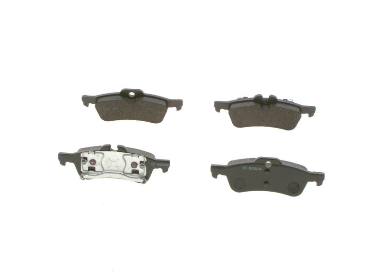 Комплект гальмівних накладок, дискове гальмо BOSCH 0986494063