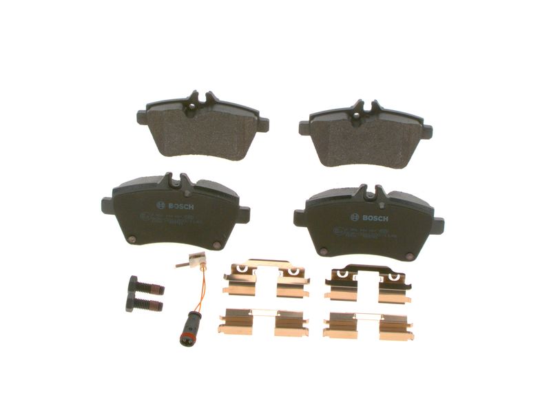 Brake Pad Set, disc brake BOSCH 0 986 494 087