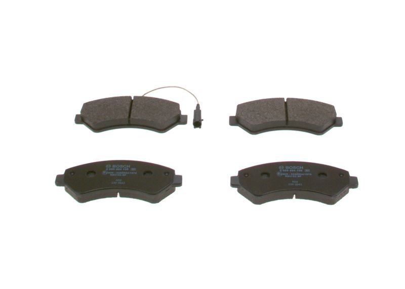 Brake Pad Set, disc brake BOSCH 0 986 494 109