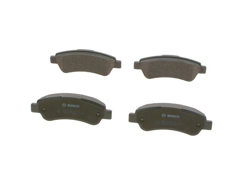 Комплект гальмівних накладок, дискове гальмо BOSCH 0 986 494 110