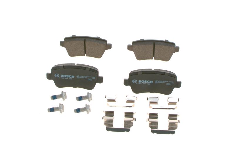 Brake Pad Set, disc brake BOSCH 0 986 494 125