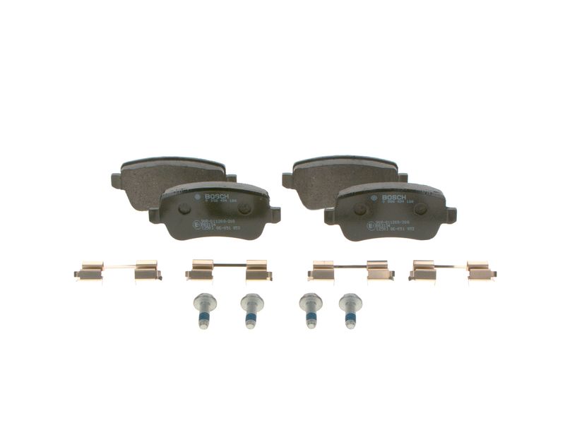 Brake Pad Set, disc brake BOSCH 0 986 494 126