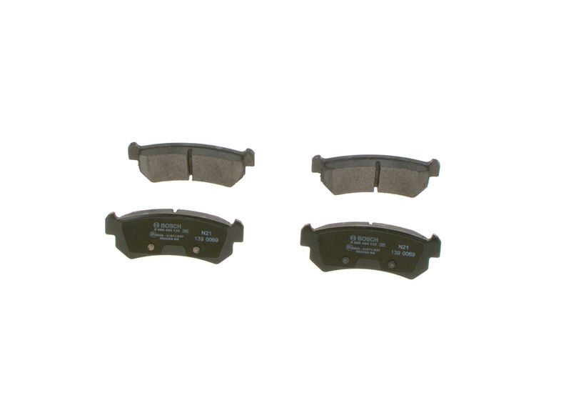 Brake Pad Set, disc brake BOSCH 0 986 494 133