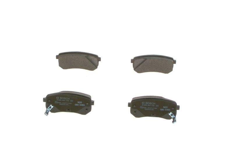 Brake Pad Set, disc brake BOSCH 0986494145