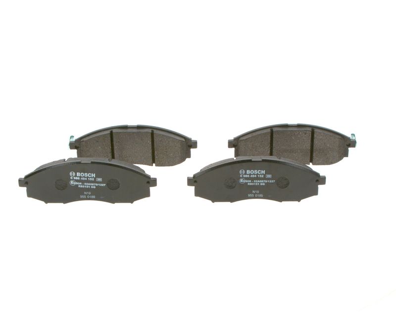 Brake Pad Set, disc brake BOSCH 0 986 494 152