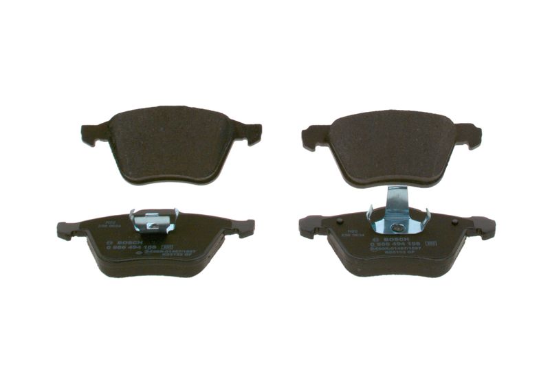 Brake Pad Set, disc brake BOSCH 0 986 494 158