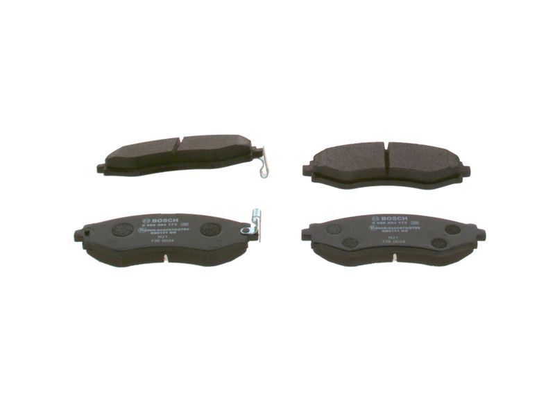 Brake Pad Set, disc brake BOSCH 0986494173