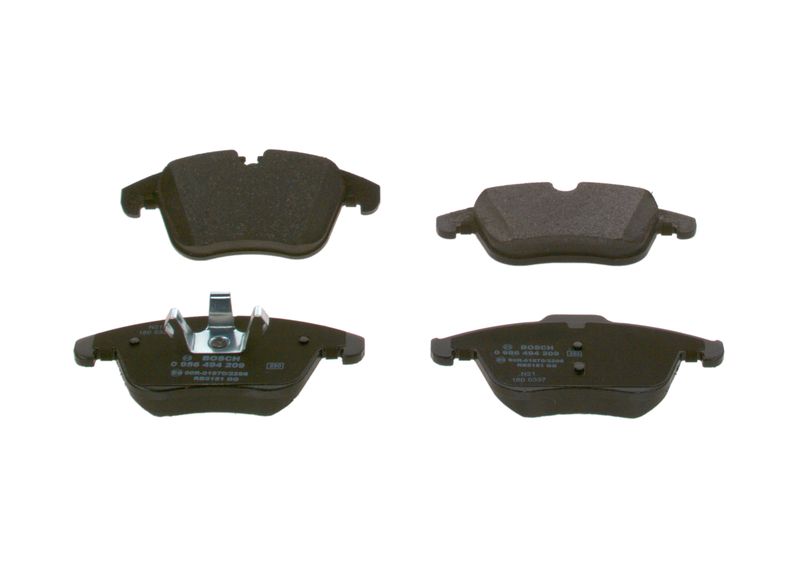 Brake Pad Set, disc brake BOSCH 0986494209