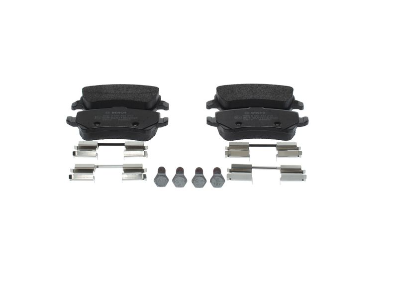 Brake Pad Set, disc brake BOSCH 0 986 494 213