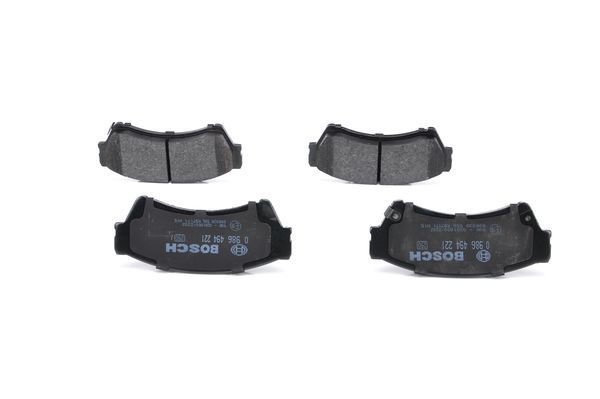 Brake Pad Set, disc brake BOSCH 0986494221