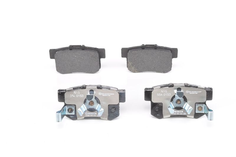 Brake Pad Set, disc brake BOSCH 0986494233