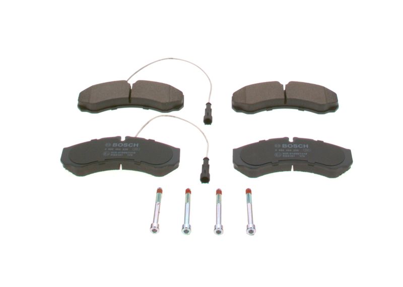 Brake Pad Set, disc brake BOSCH 0 986 494 239