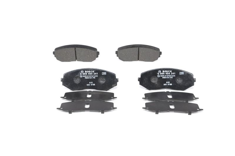 Brake Pad Set, disc brake BOSCH 0986494241