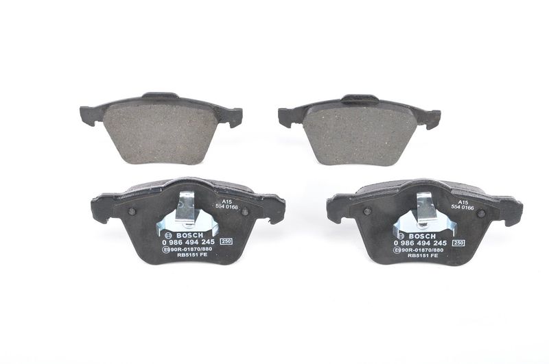 Brake Pad Set, disc brake BOSCH 0986494245