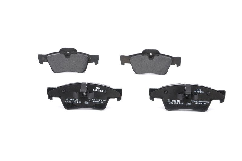 Brake Pad Set, disc brake BOSCH 0 986 494 256