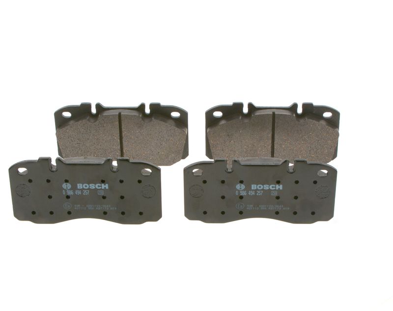 Brake Pad Set, disc brake BOSCH 0 986 494 257