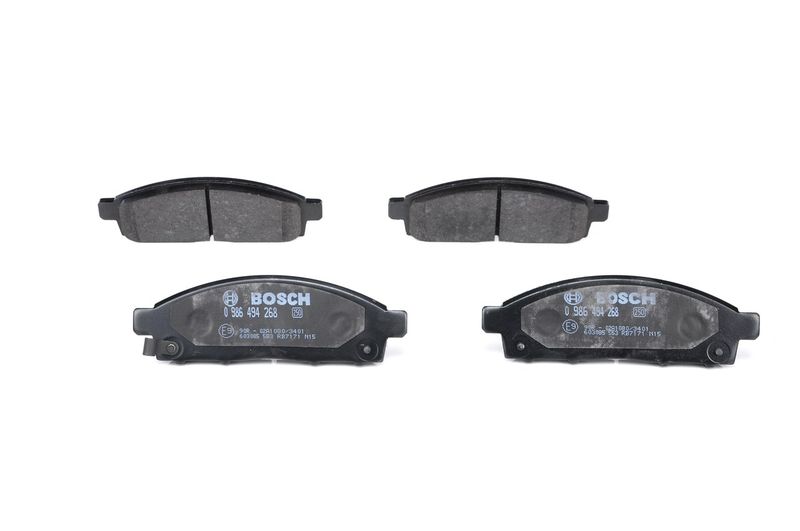 Brake Pad Set, disc brake BOSCH 0 986 494 268