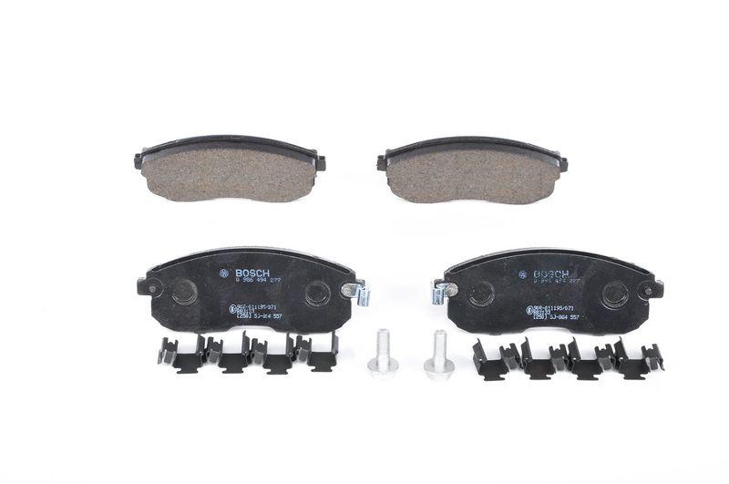 Brake Pad Set, disc brake BOSCH 0 986 494 277