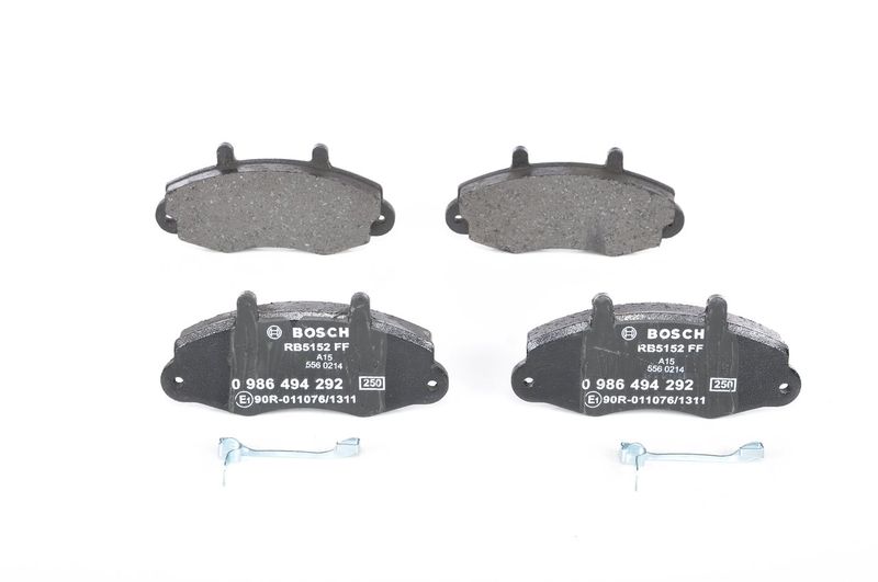 Brake Pad Set, disc brake BOSCH 0 986 494 292