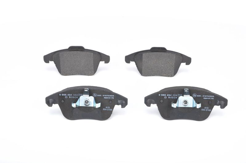 Brake Pad Set, disc brake BOSCH 0 986 494 324