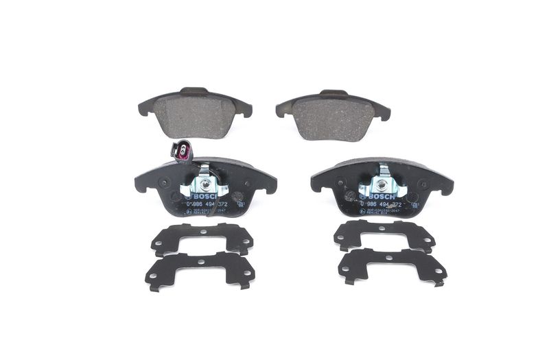 Brake Pad Set, disc brake BOSCH 0986494372