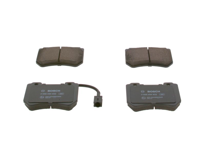 Brake Pad Set, disc brake BOSCH 0 986 494 402