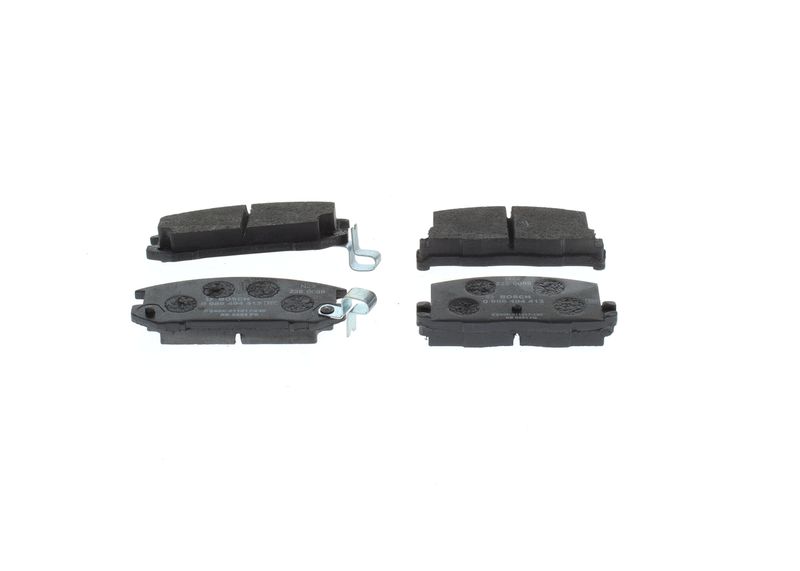 Brake Pad Set, disc brake BOSCH 0 986 494 412